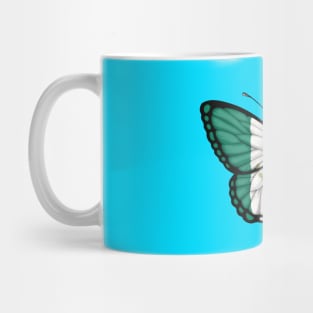 Mexican Flag Butterfly Mug